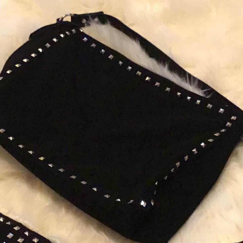 High on the knee boots with matching bag